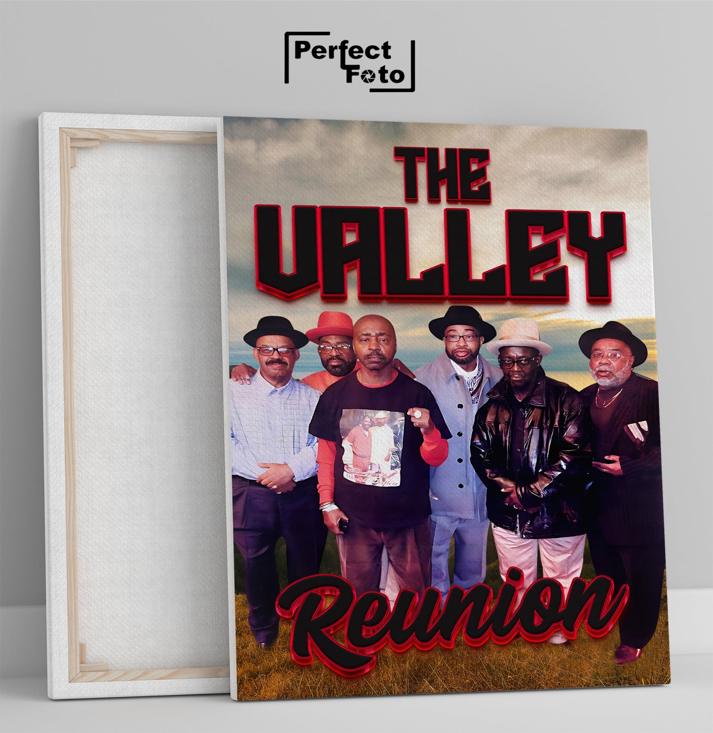 16x20 Custom Framed Canvas Design 2