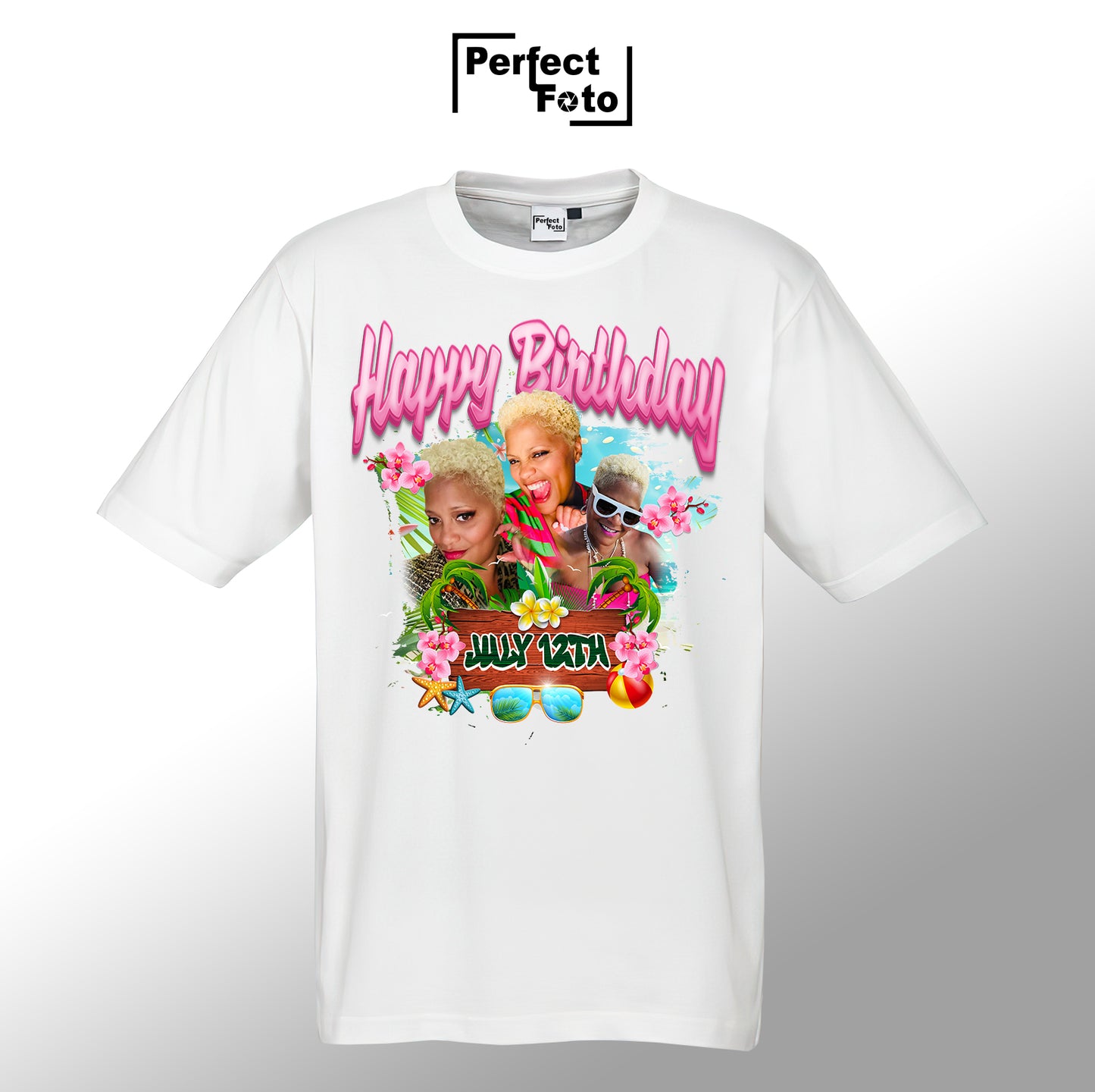 Adult Custom Made Birthday Shirt Design 1