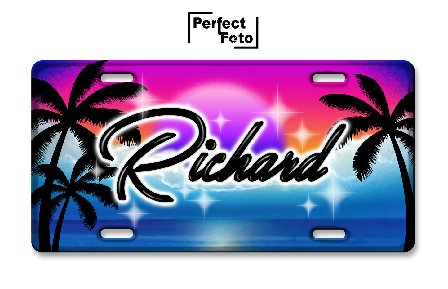 Custom License Plate - Design 6