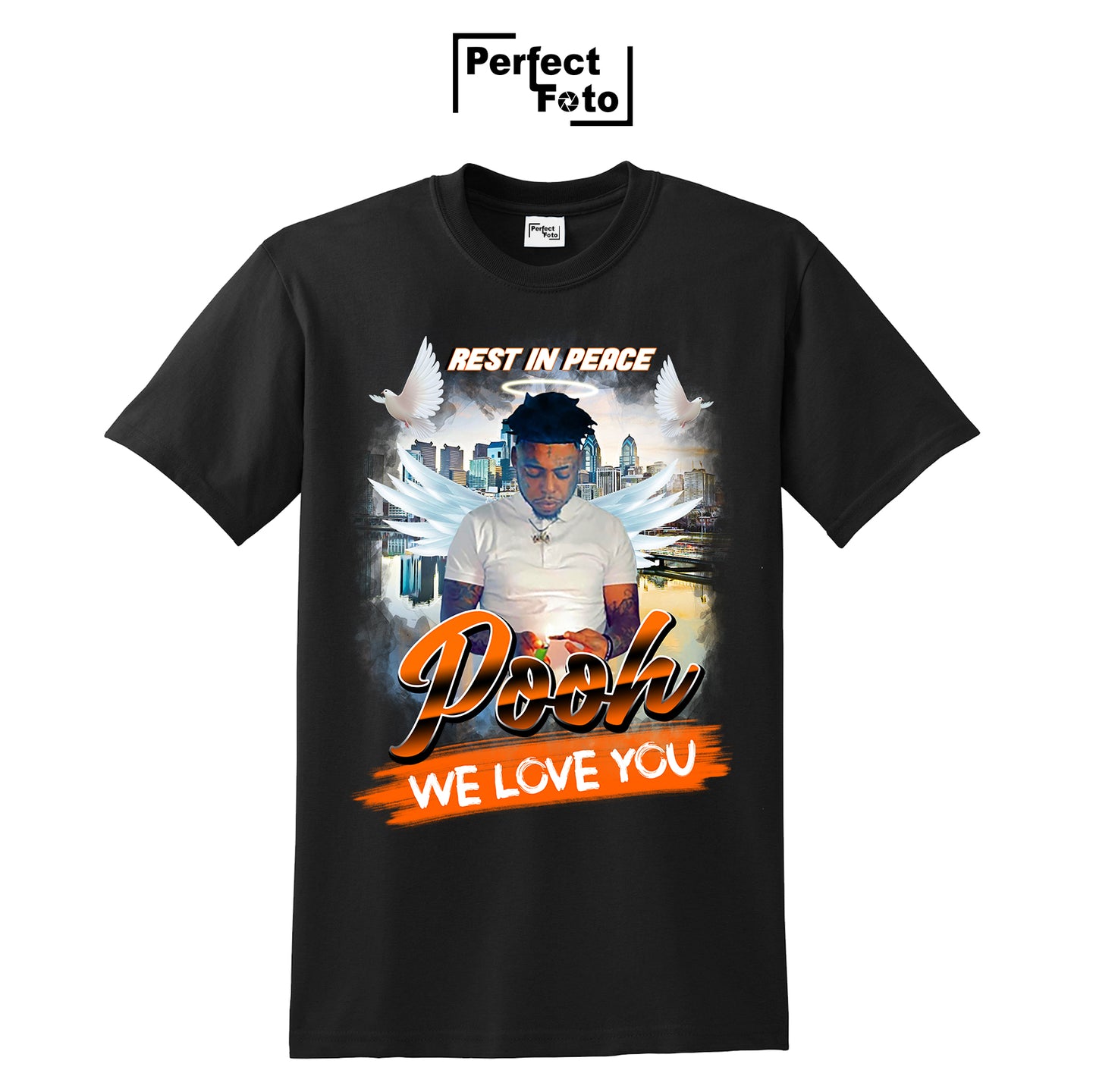 Custom Memorial & Tribute Shirt Design 4