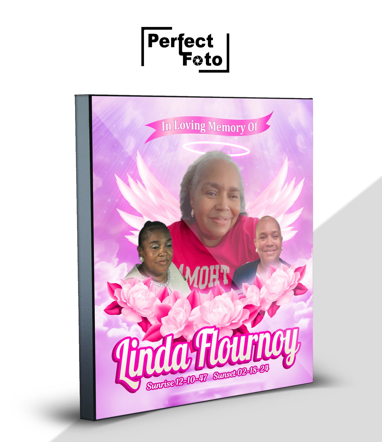 Custom Memorial Plaque - Design 6