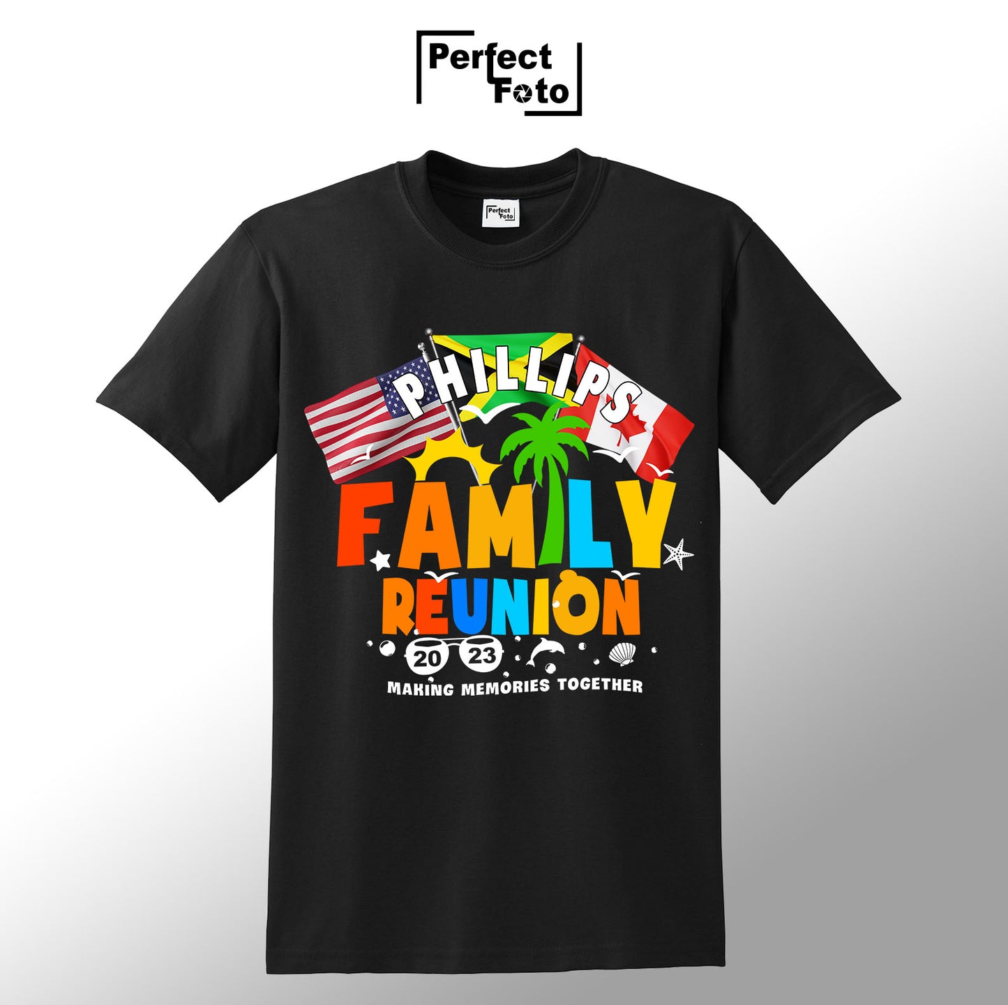 Customized Family Reunion Shirt Design 7