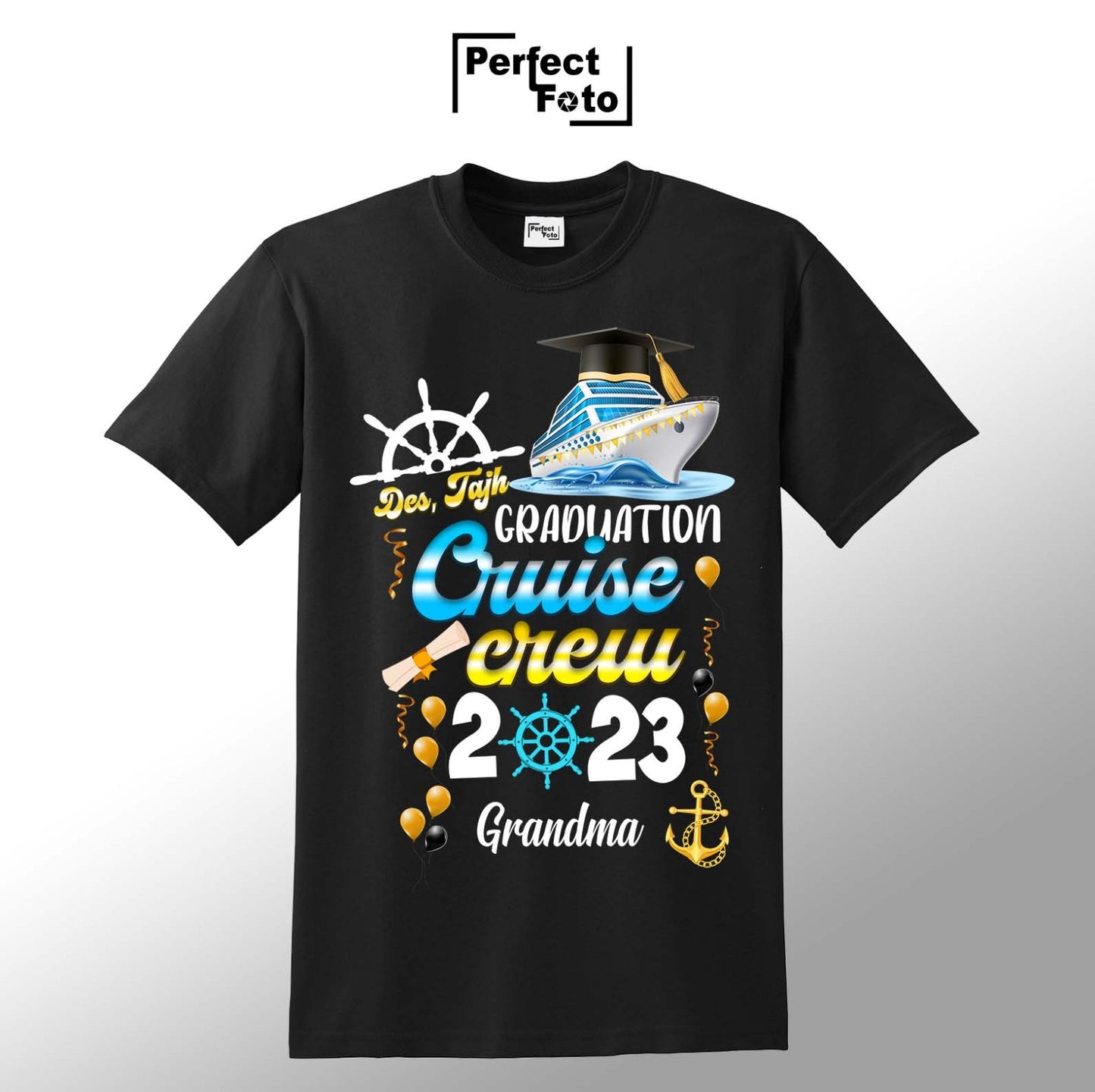 Customized Graduation Shirt Design 2