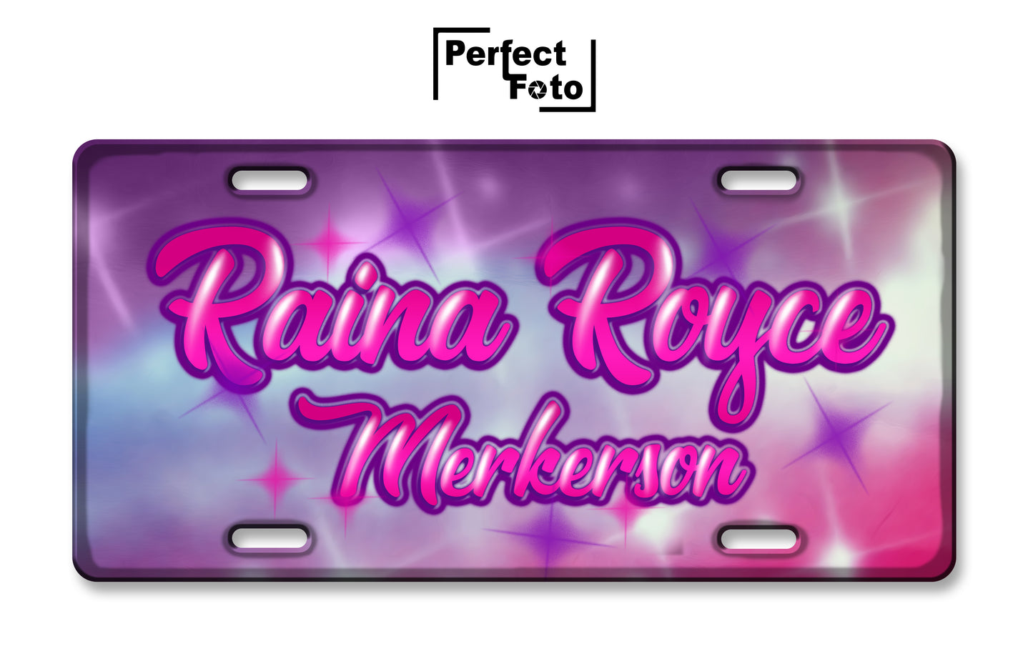 Custom License Plate - Design 2