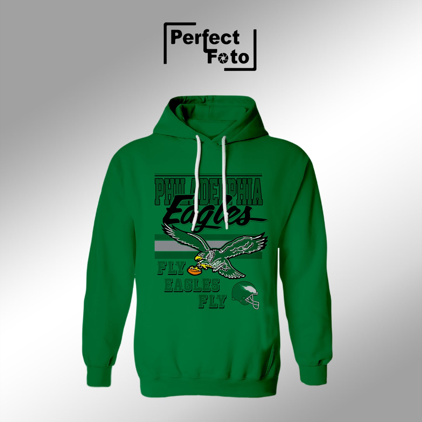Pre Made Football & Eagles Hoodie Design 35