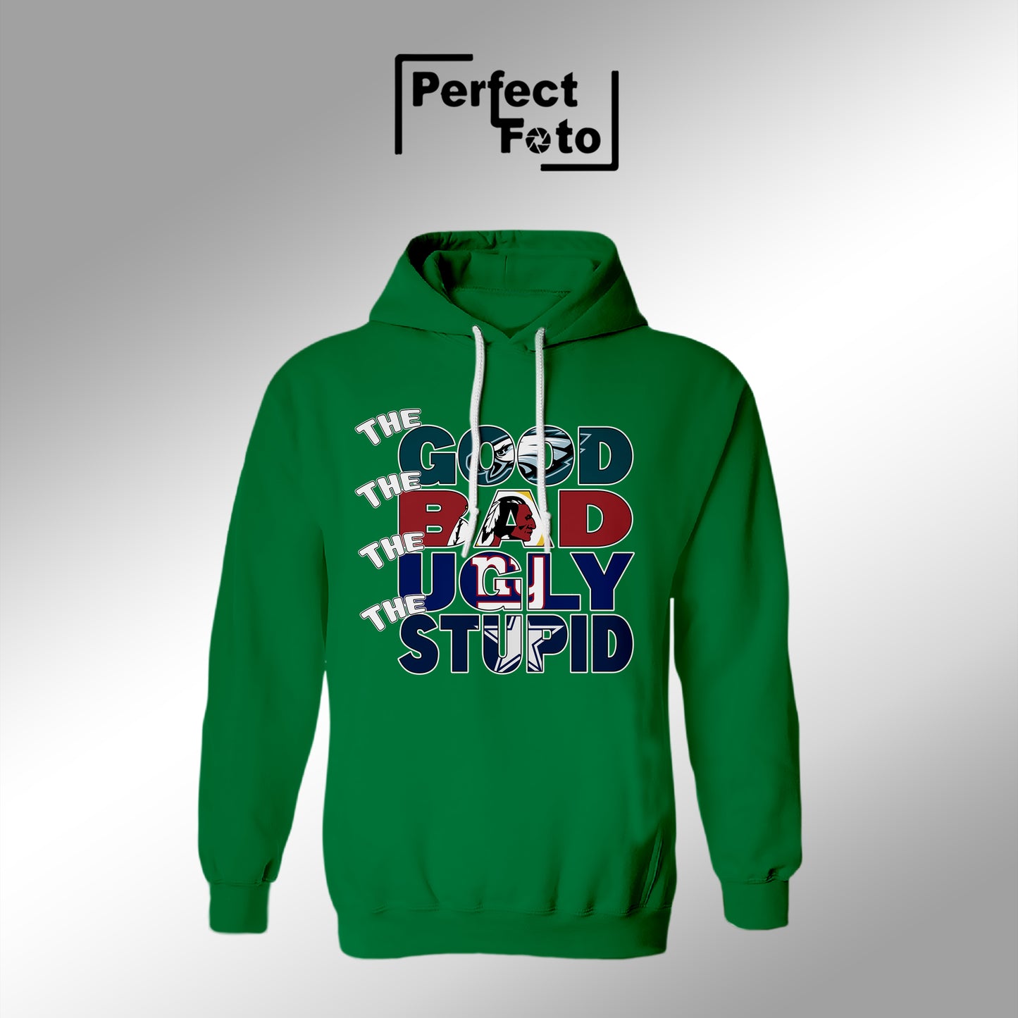 Pre Made Football & Eagles Hoodie Design 13