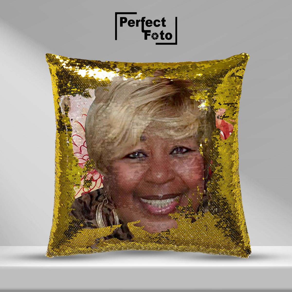 Sequins Pillow - Design 1
