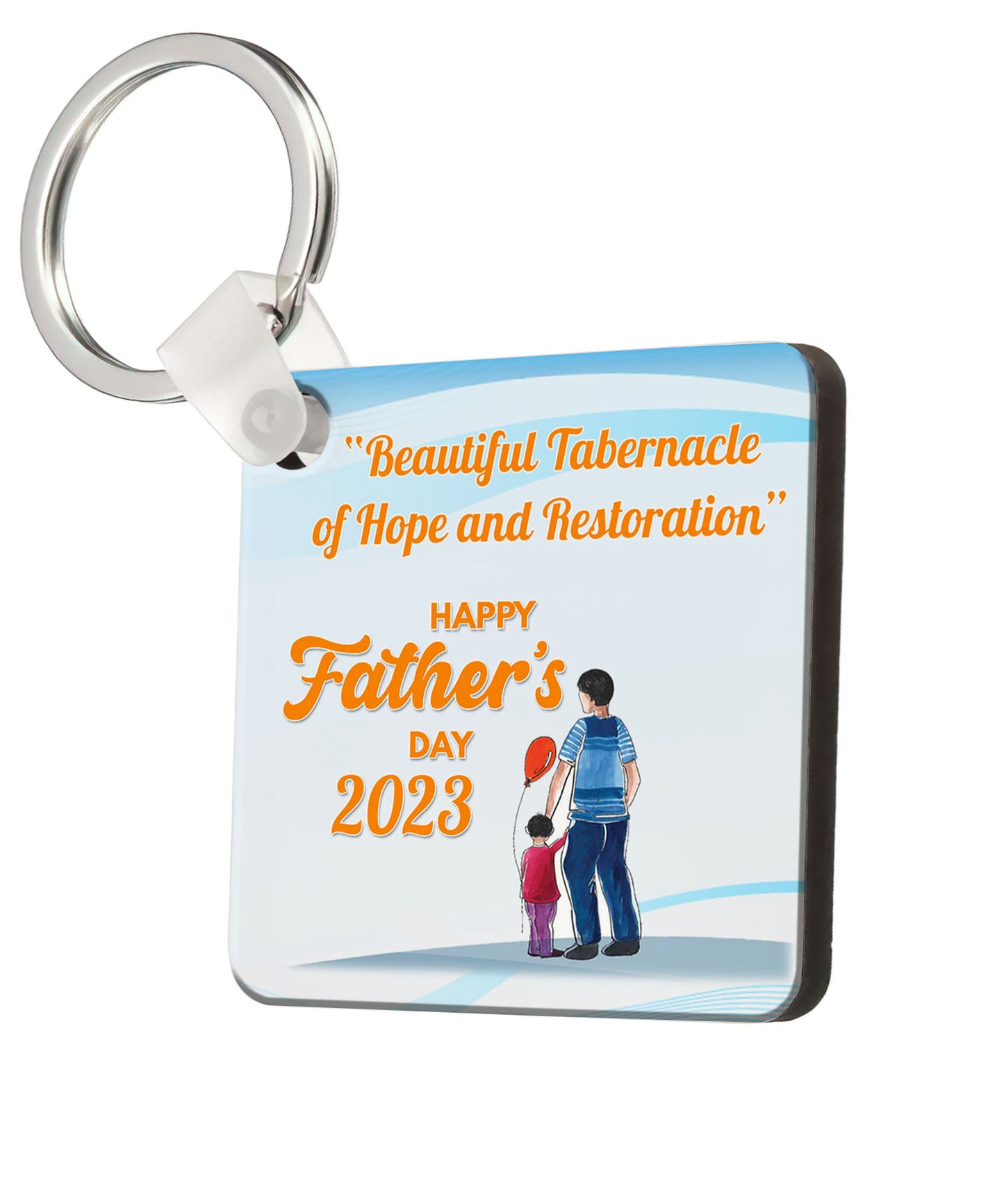 fathersday keychain design 2 mock up