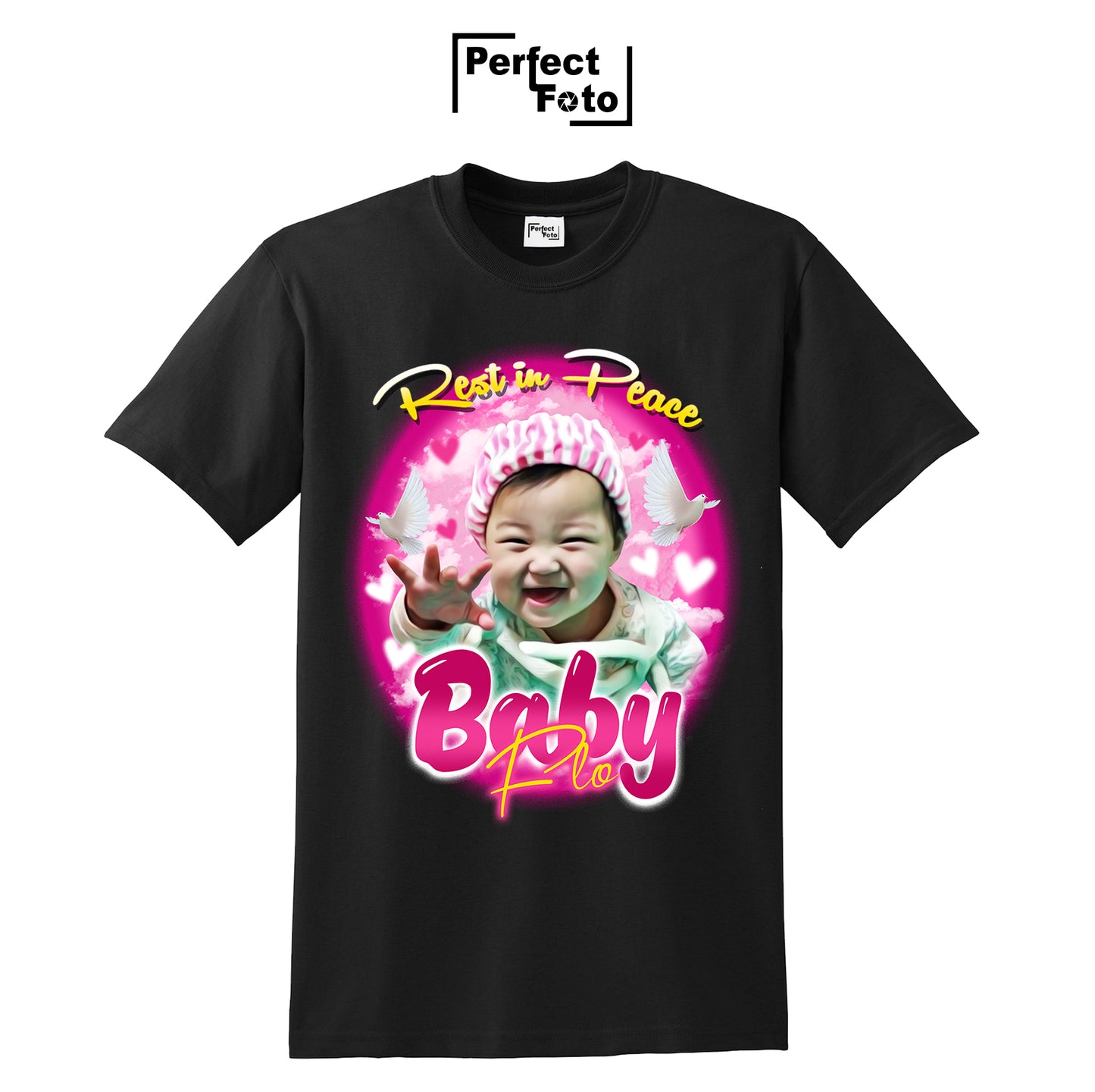 Airbrush Memorial Shirt Template 8