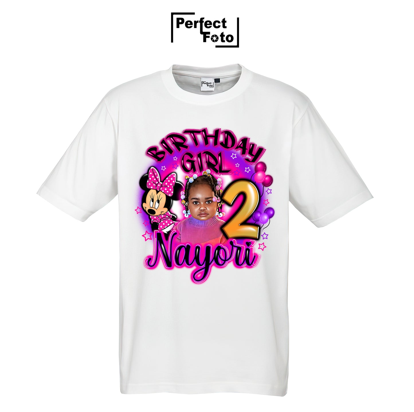 Airbrush Birthday Shirt - Design 5
