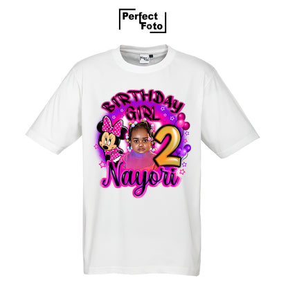Airbrush Birthday Shirt - Design 5