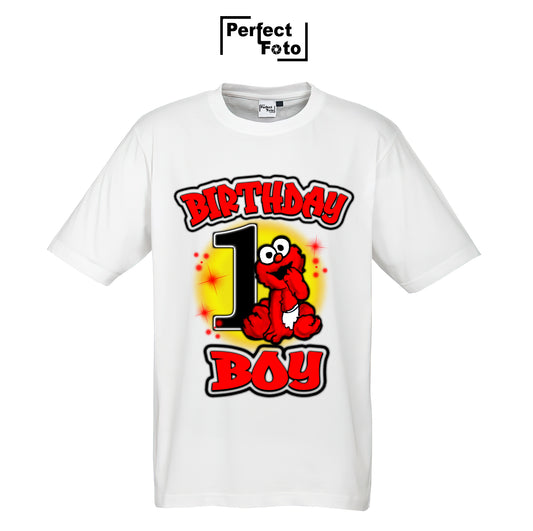 Airbrush Birthday Shirt - Design 7