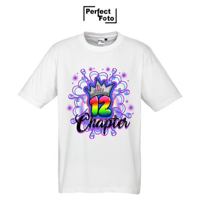 Airbrush Birthday Shirt - Design 9