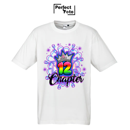 Airbrush Birthday Shirt - Design 9