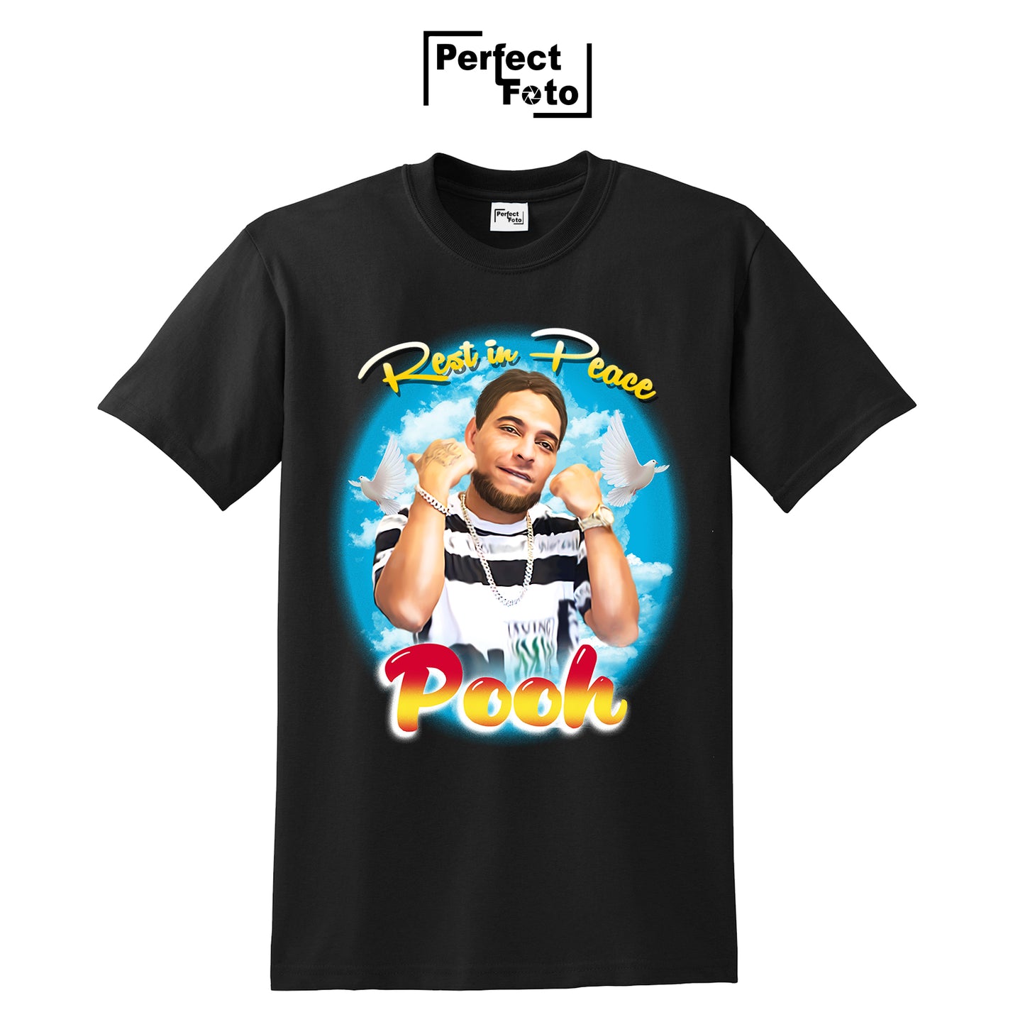 Airbrush Memorial Shirt - Design 1