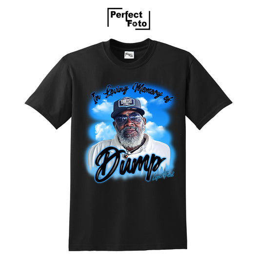 Airbrush Memorial Shirt - Design 2