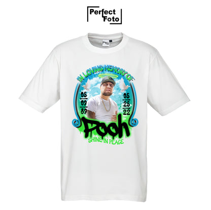 Airbrush Memorial Shirt - Design 8