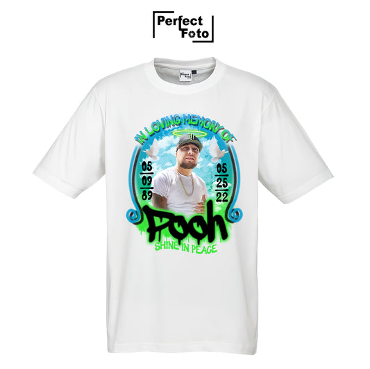 Airbrush Memorial Shirt - Design 8