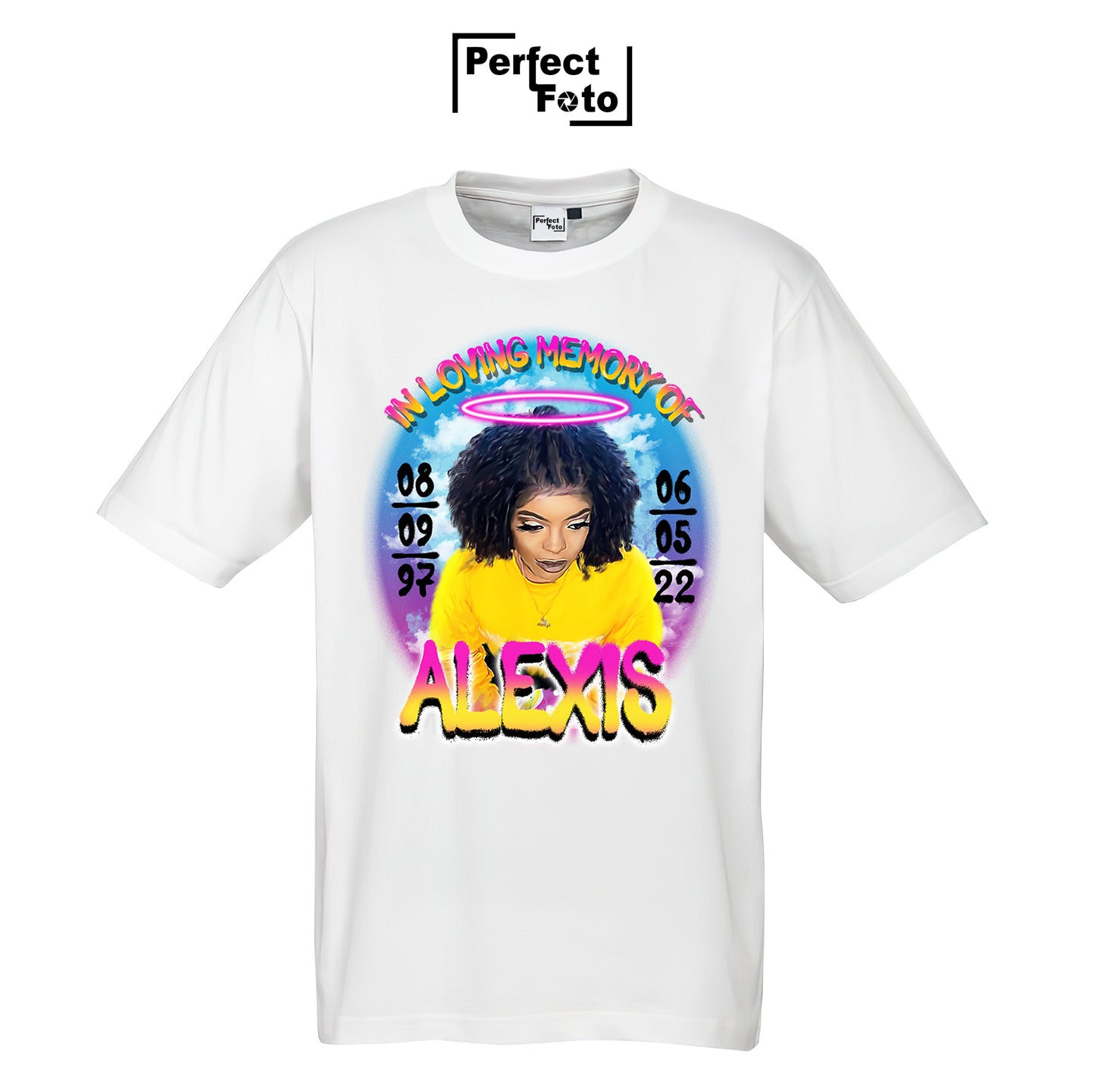 Airbrush Memorial Shirt - Design 9