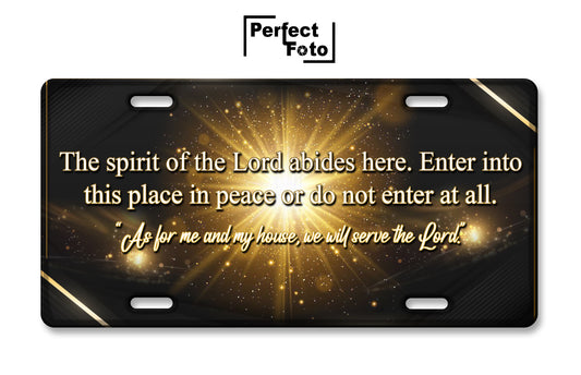 Custom License Plate - Design 16