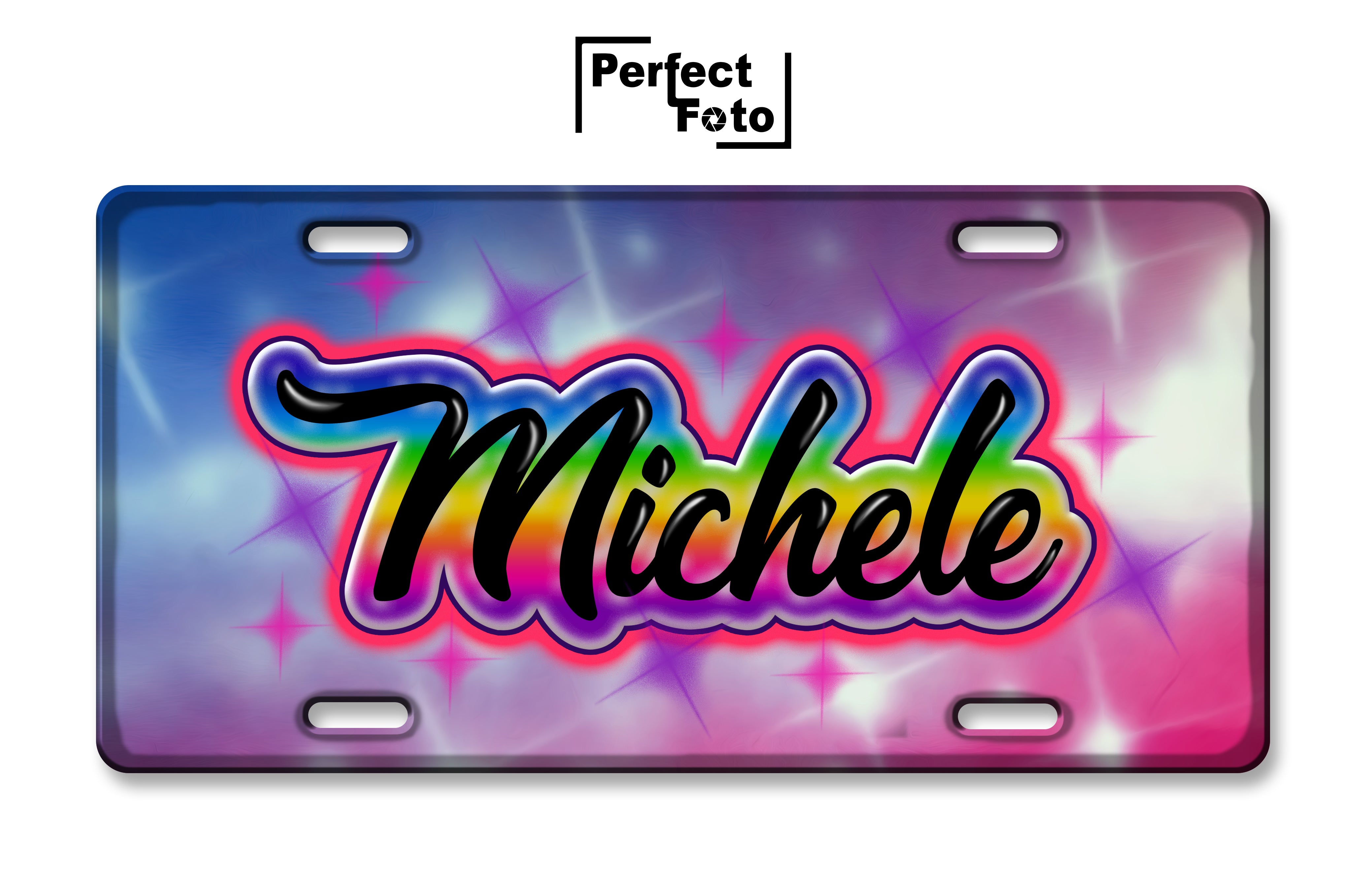 Custom License Plate - Design 4 – perfectfotoinc