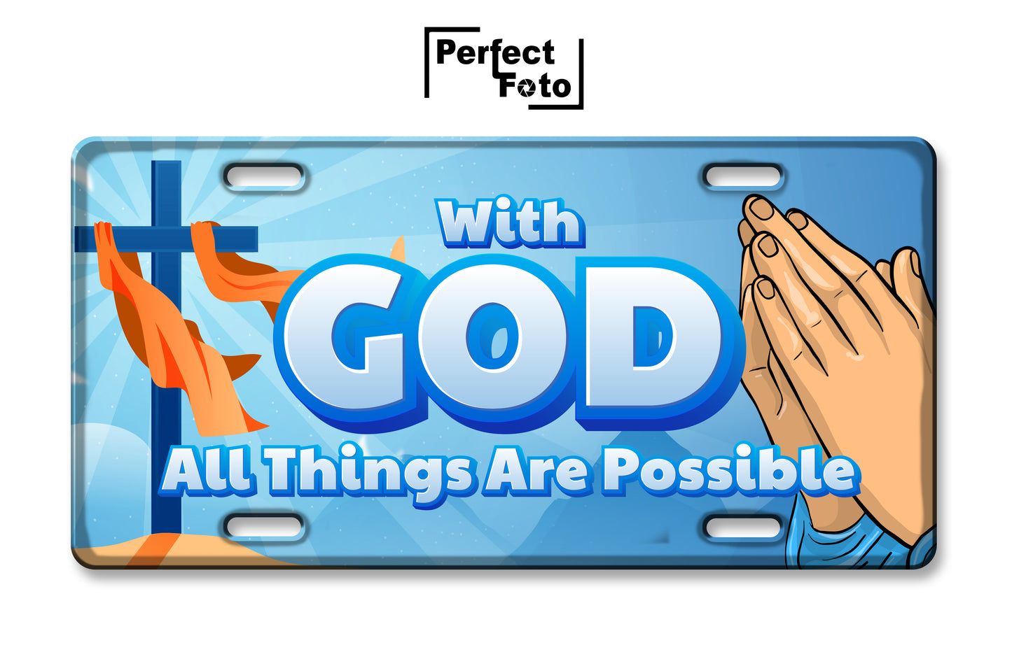 Custom License Plate - Design 7