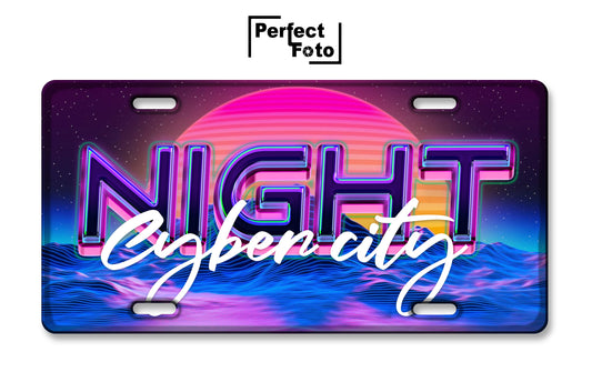 Custom License Plate - Design 9