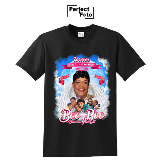 Custom Memorial & Tribute Shirt Design 1