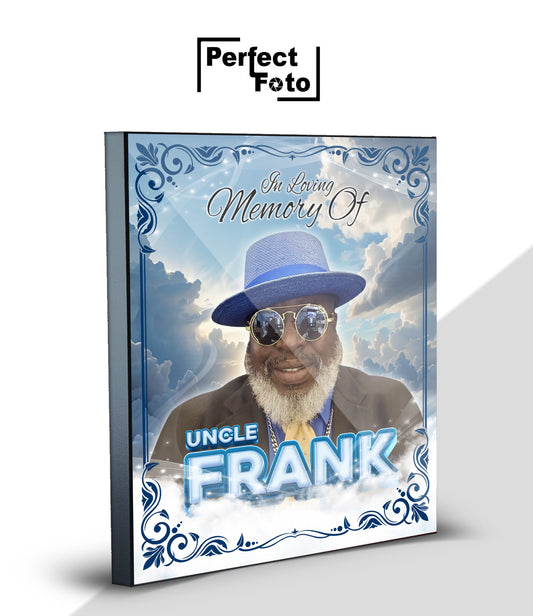 Custom Memorial Plaque - Design 5