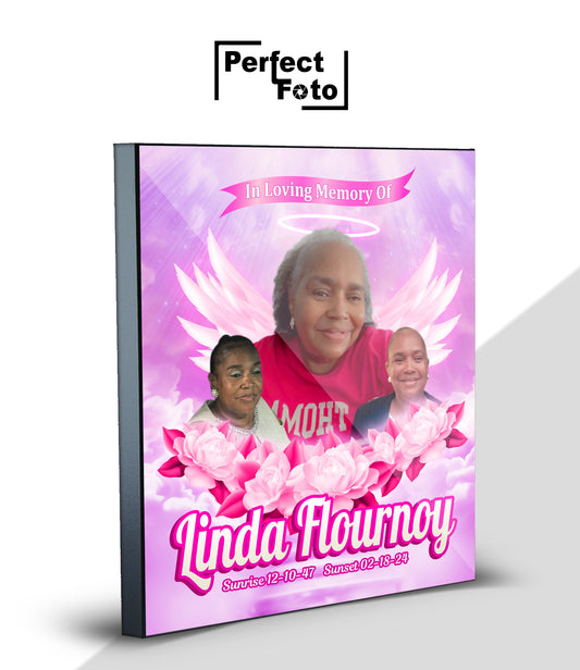 Custom Memorial Plaque - Design 6