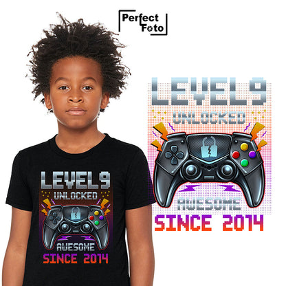 Custom Made Kids Birthday Shirt - Design 18