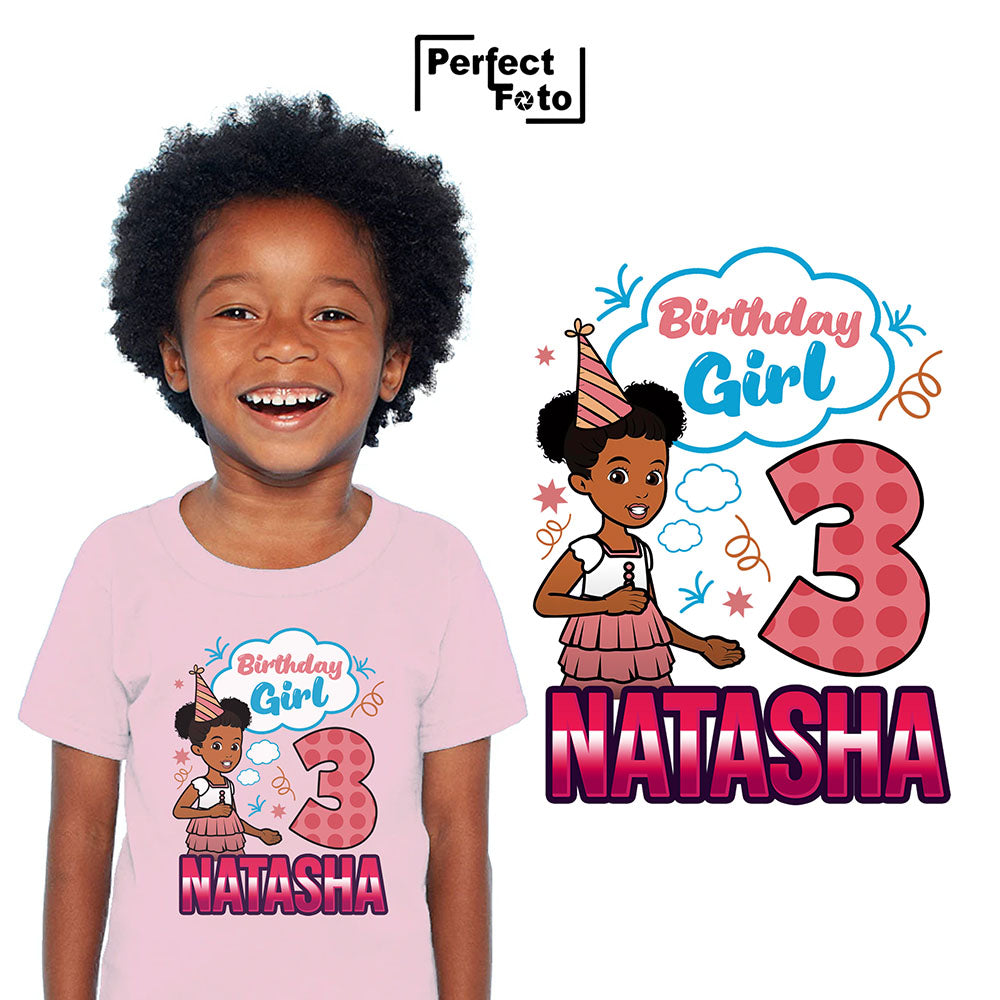 Custom Made Kids Birthday Shirt - Design 24