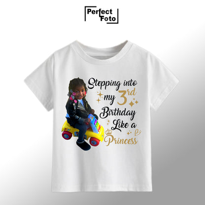 Custom Made Kids Birthday Shirt - Design 5