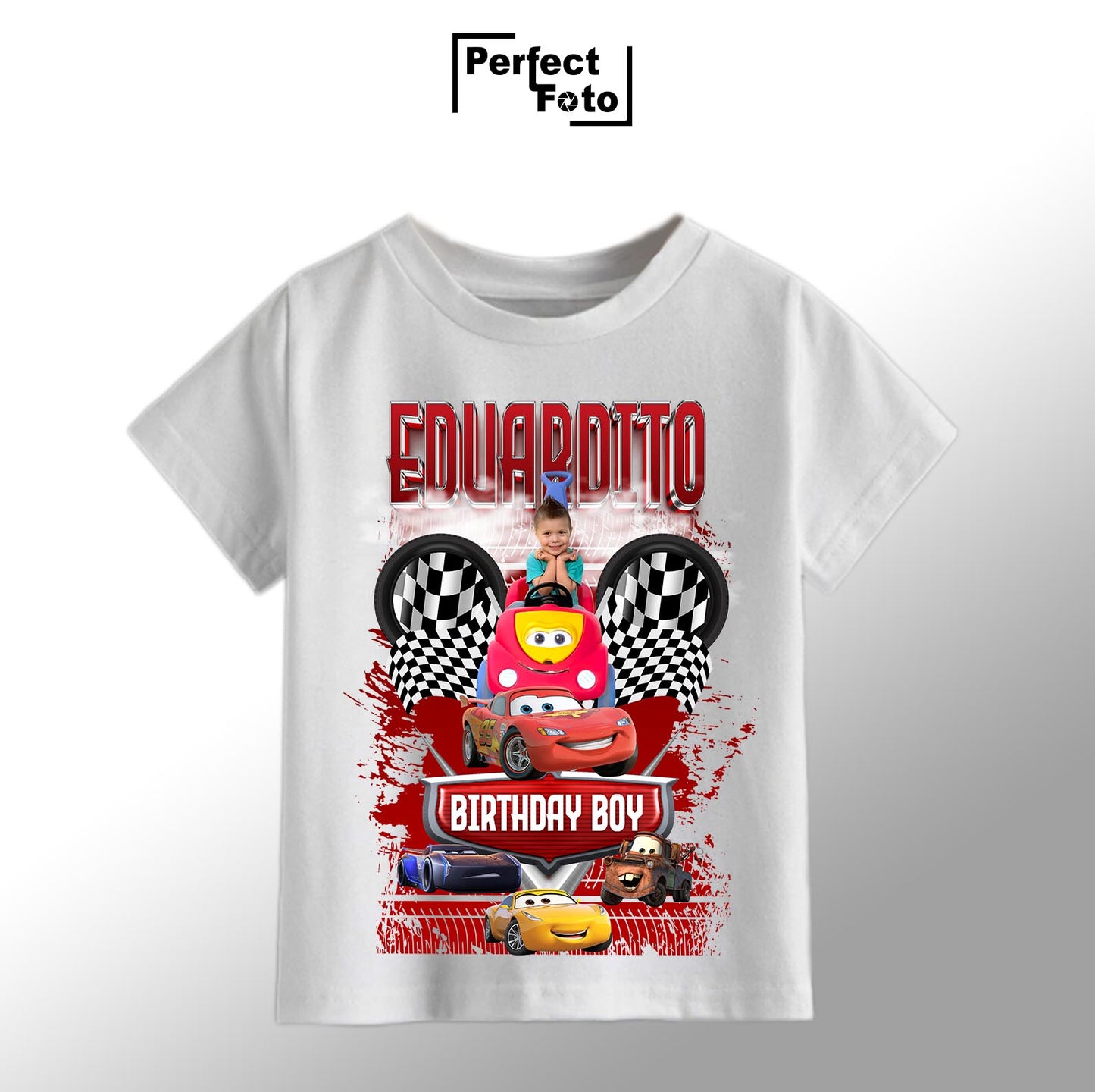 Custom Made Kids Birthday Shirt - Design 9