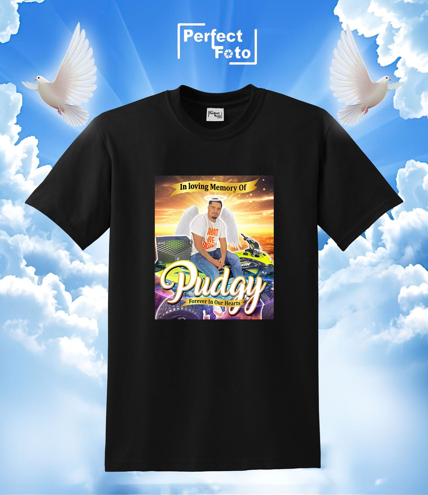 Custom Memorial & Tribute Shirt Design 17