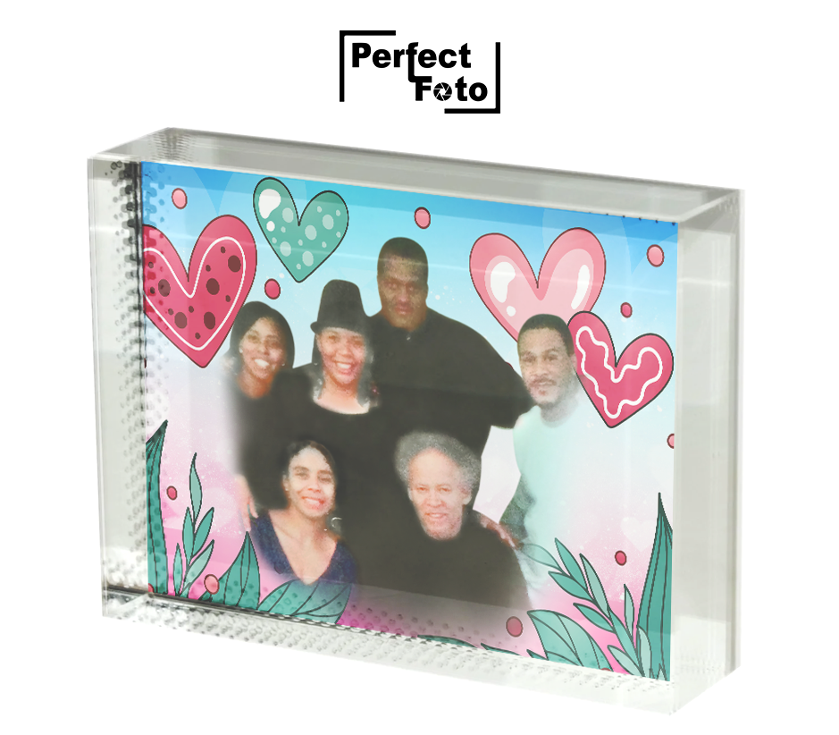 Crystal Photo Block – Rectangle - Design 2