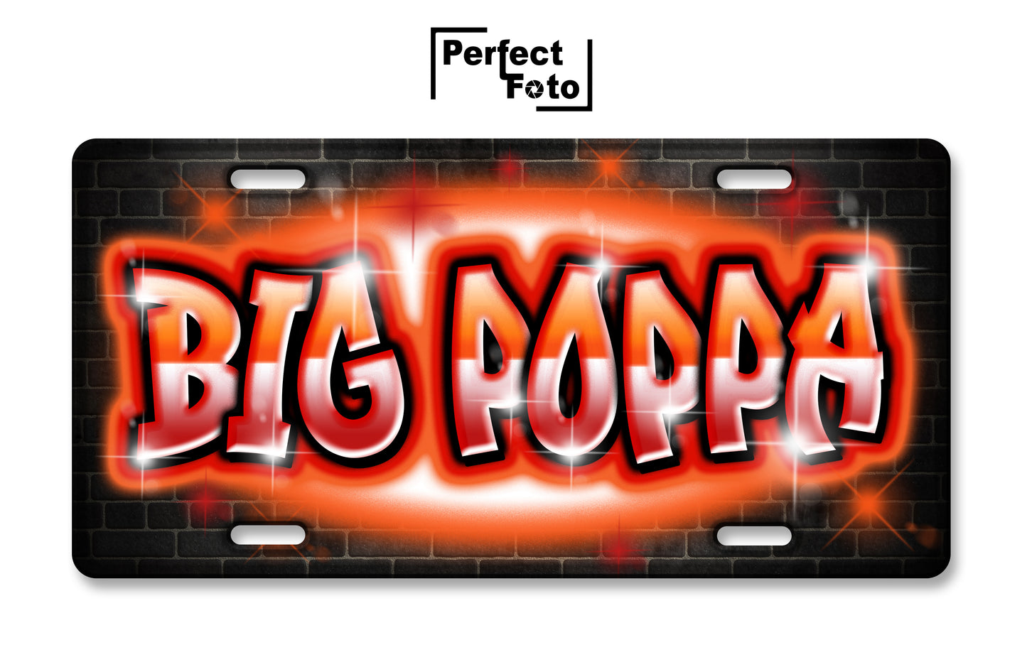 Custom License Plate - Design 1