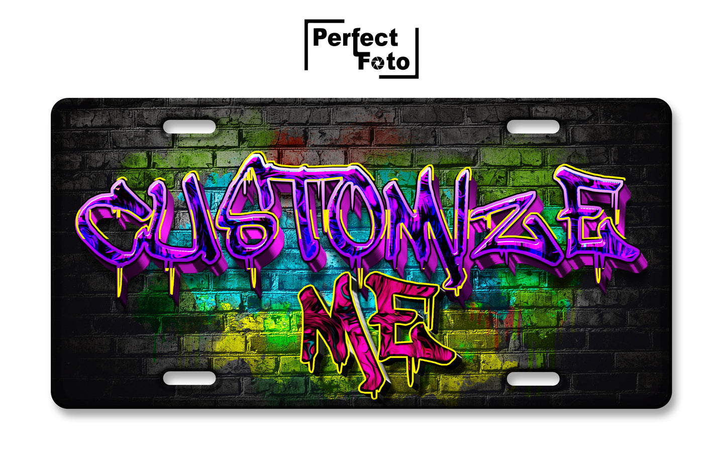 Customized Me - License Plate