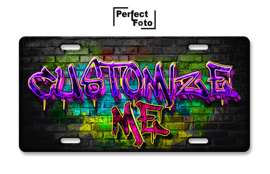 Customized Me - License Plate