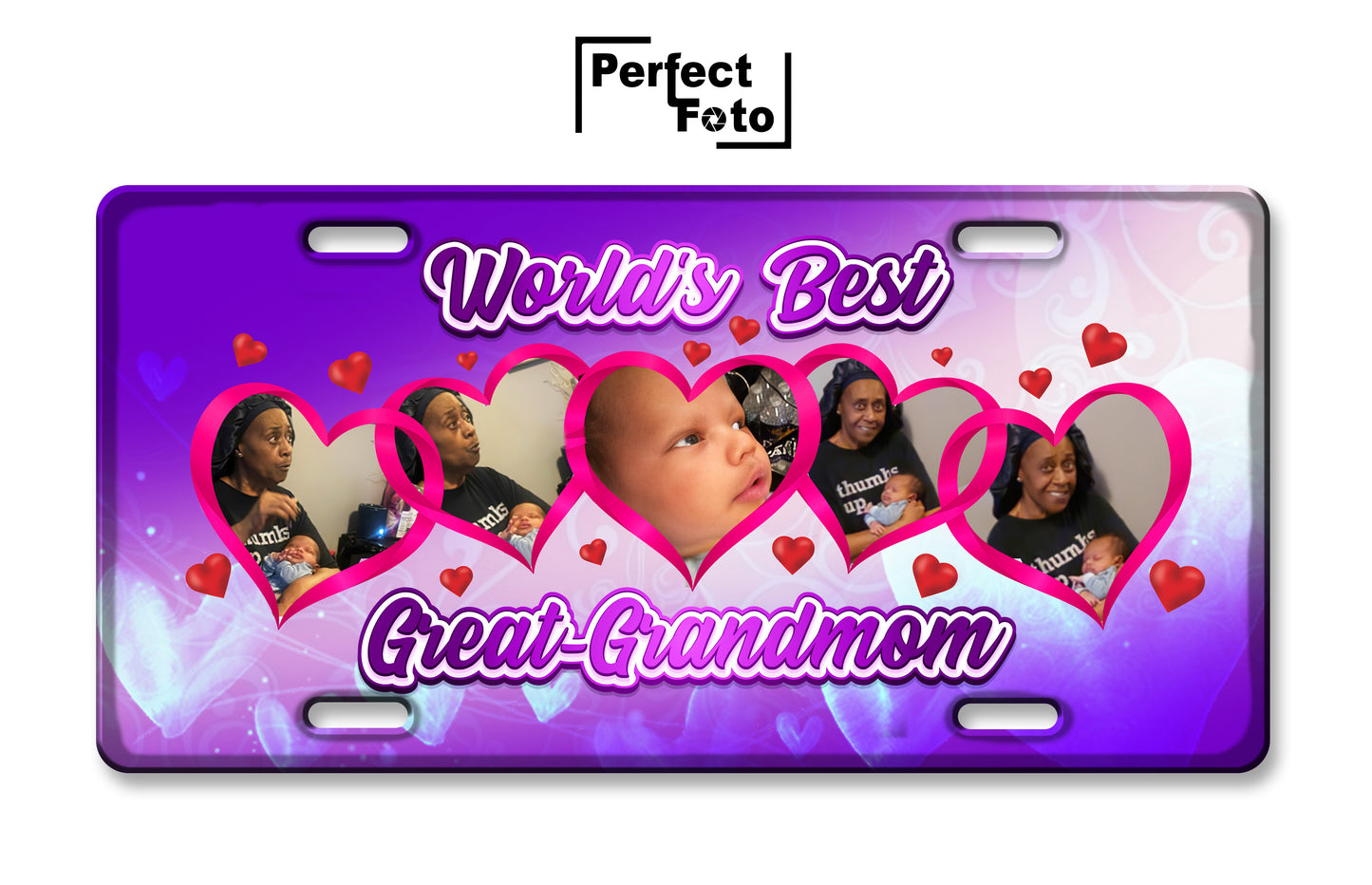 Custom License Plate - Design 3