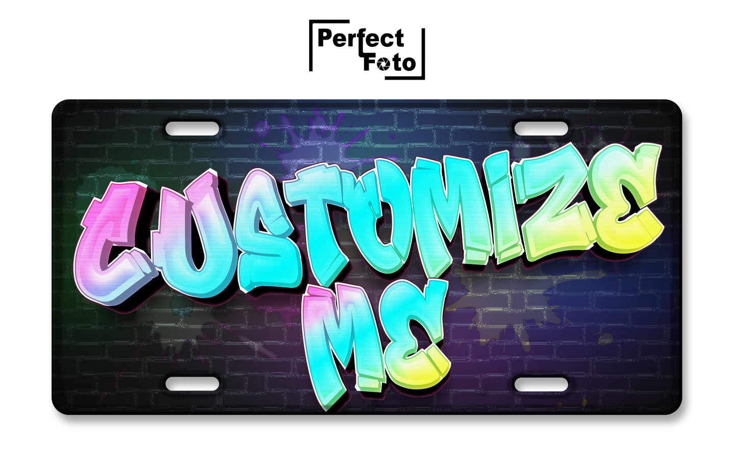 Customized Me - License Plate