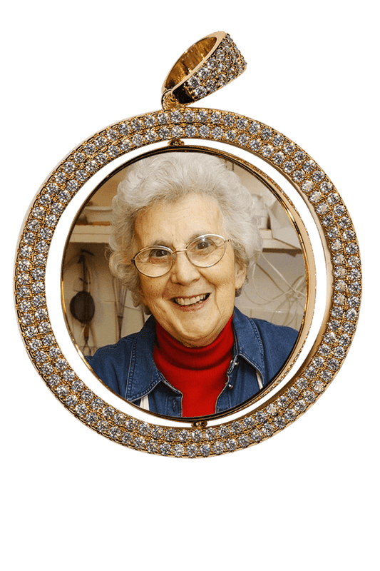 Double Sided Diamond Halo