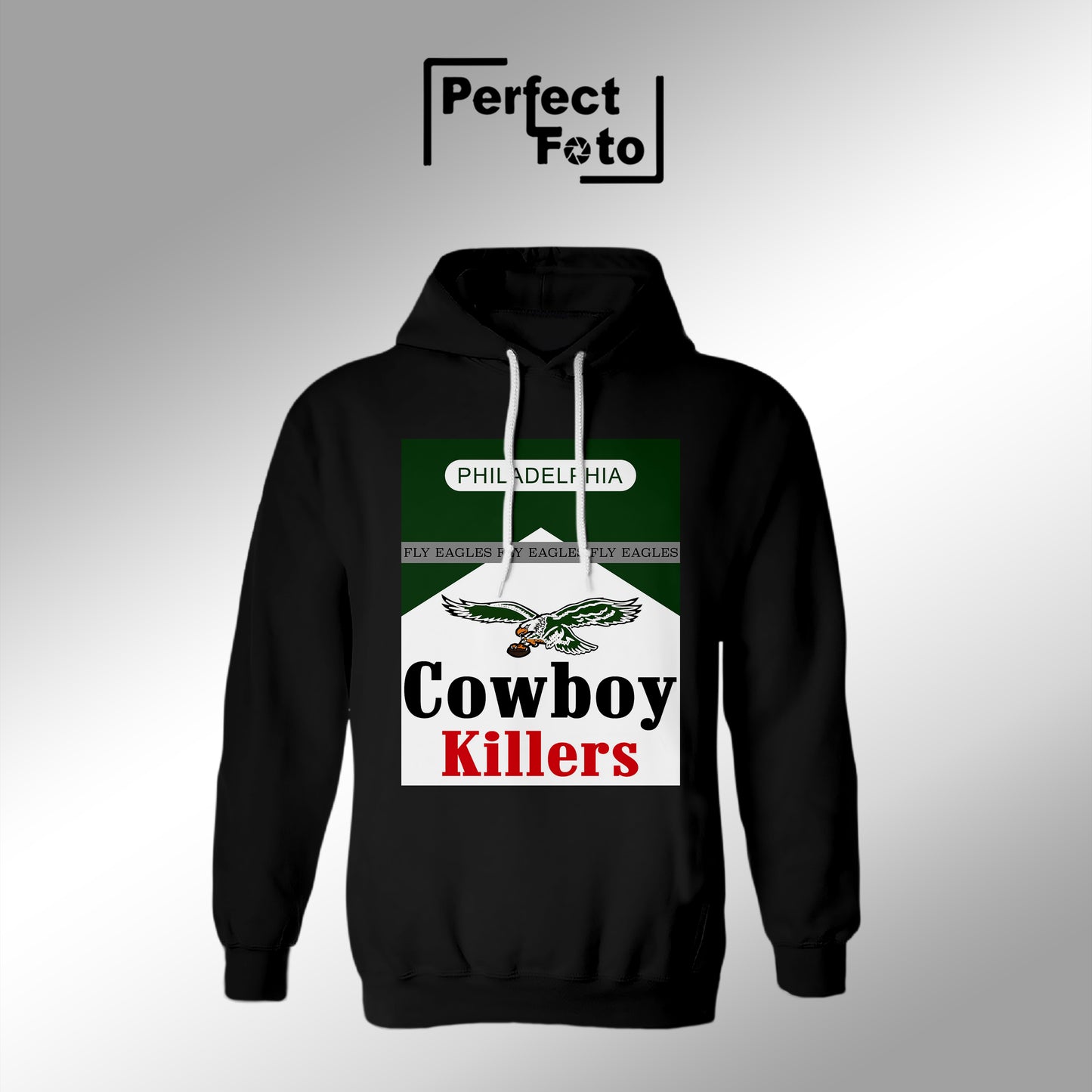 Pre Made Football & Eagles Hoodie Design 18