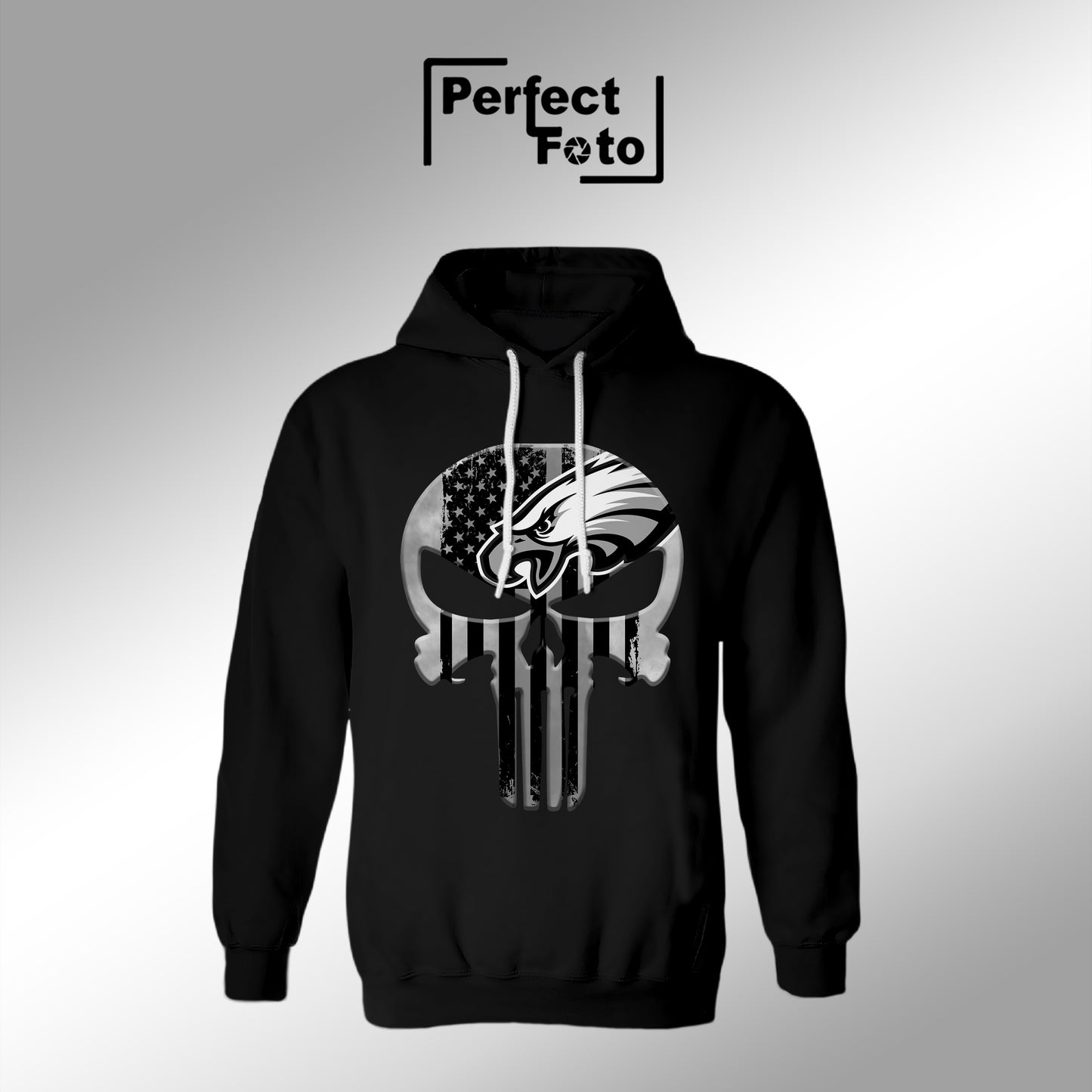 Pre Made Football & Eagles Hoodie Design 12