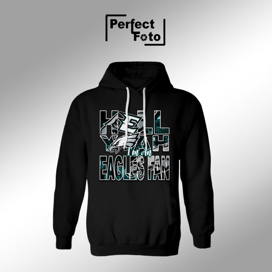 Pre Made Football & Eagles Hoodie Design 14