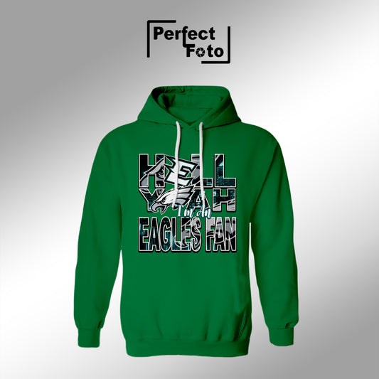 Pre Made Football & Eagles Hoodie Design 32
