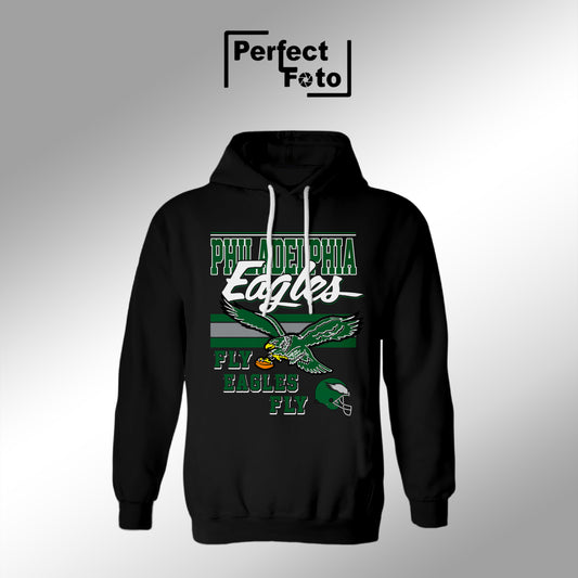 Pre Made Football & Eagles Hoodie Design 16