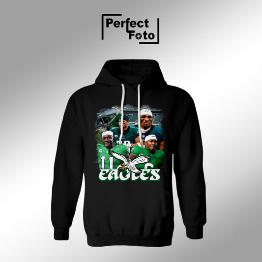 Pre Made Football & Eagles Hoodie Design 5