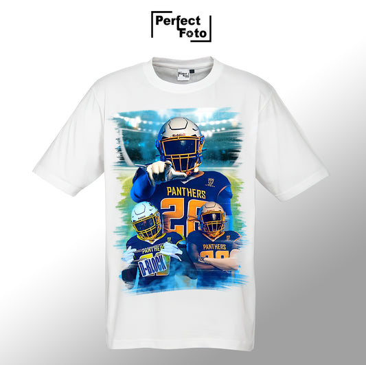 Pre Made Football & Eagles Shirt Design 12