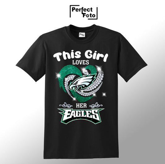 Pre Made Football & Eagles Shirt Design 18